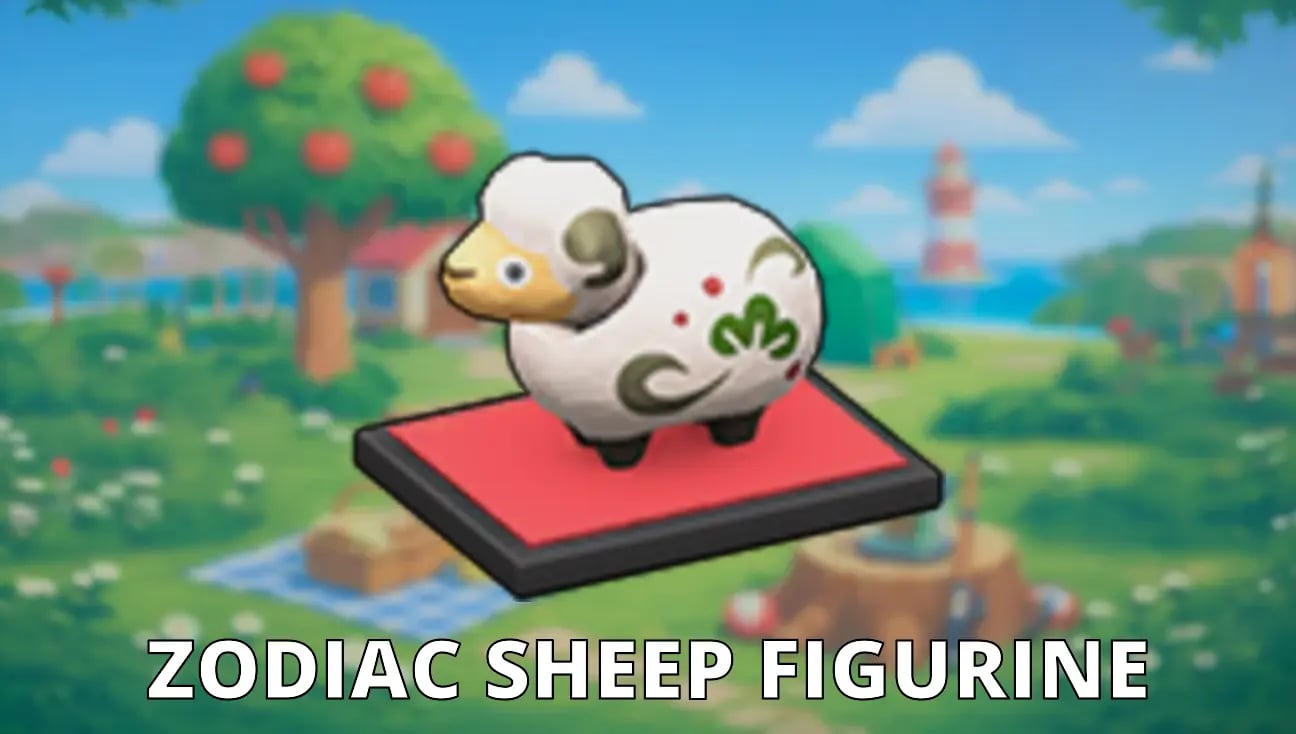 Zodiac Sheep Figurine artwork
