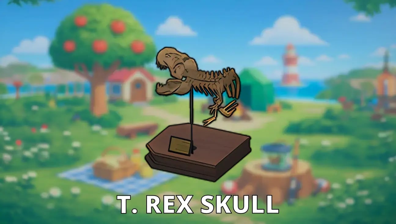 T. Rex Skull artwork