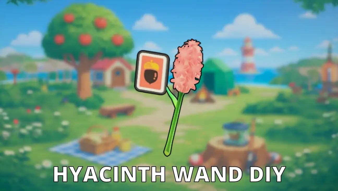 Hyacinth Wand DIY artwork