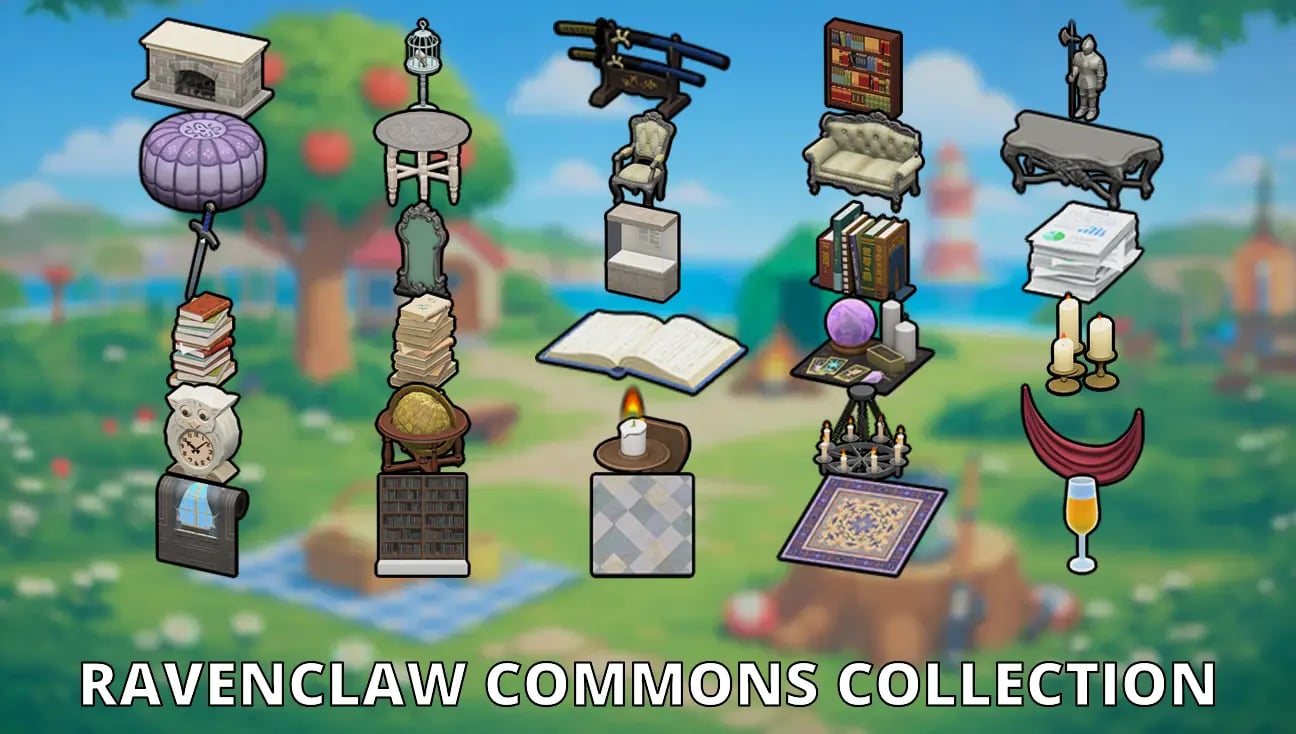 Ravenclaw Commons Collection artwork