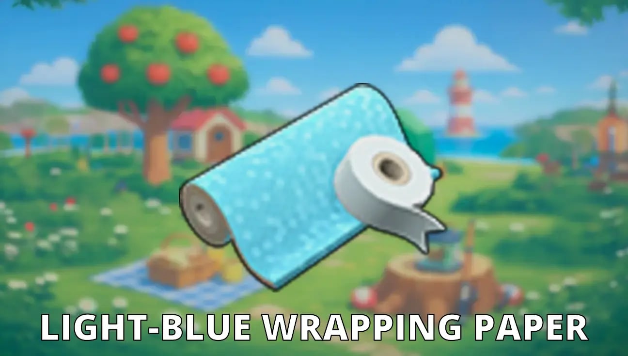 Light-Blue Wrapping Paper artwork