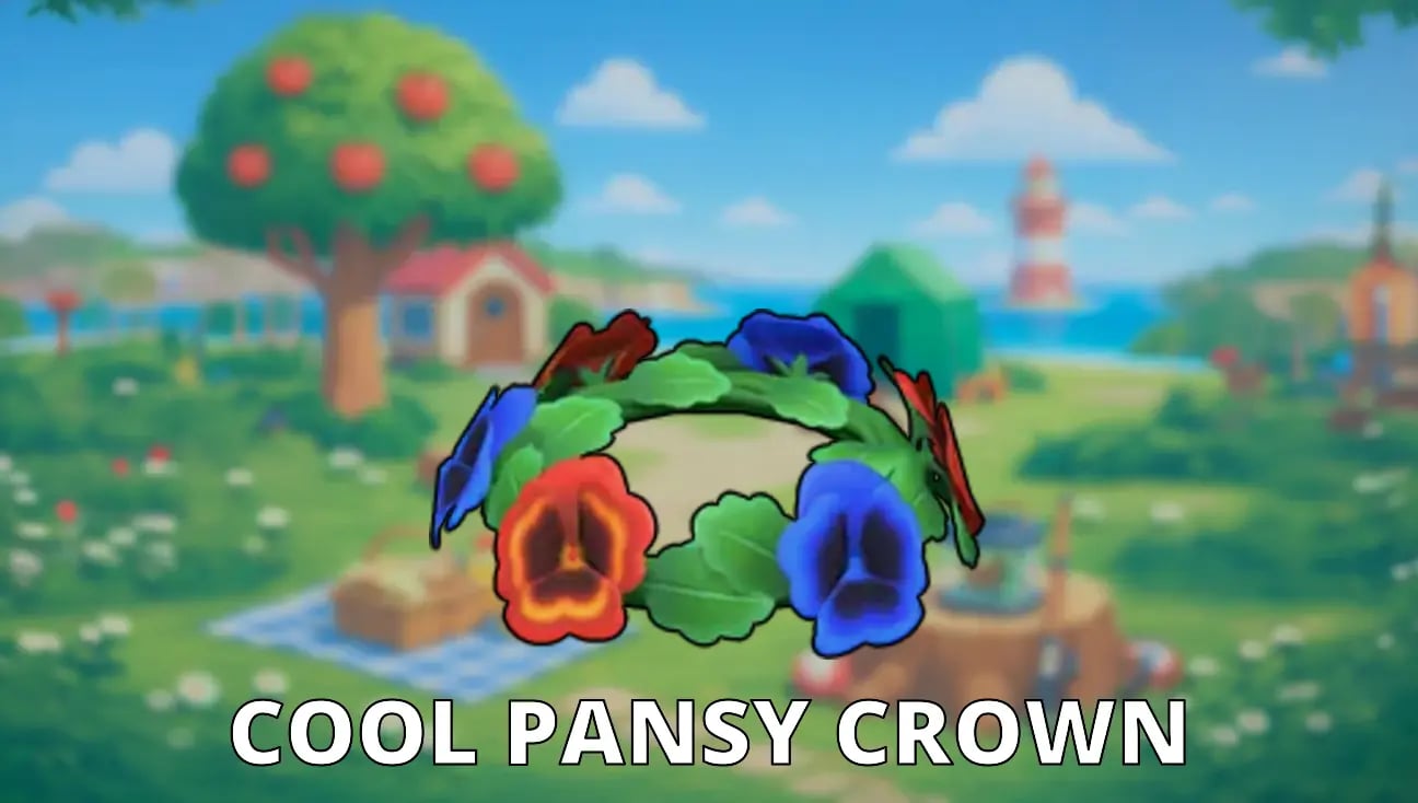 Cool Pansy Crown artwork