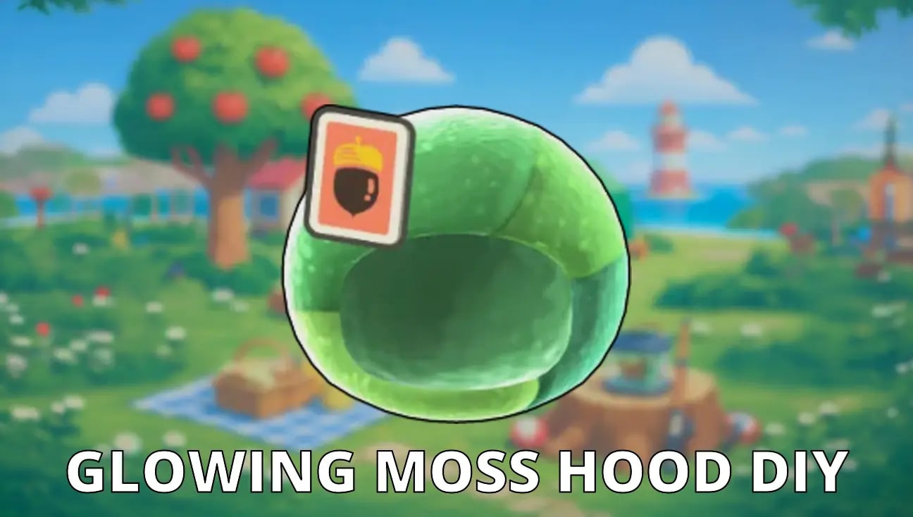 Glowing Moss Hood DIY artwork