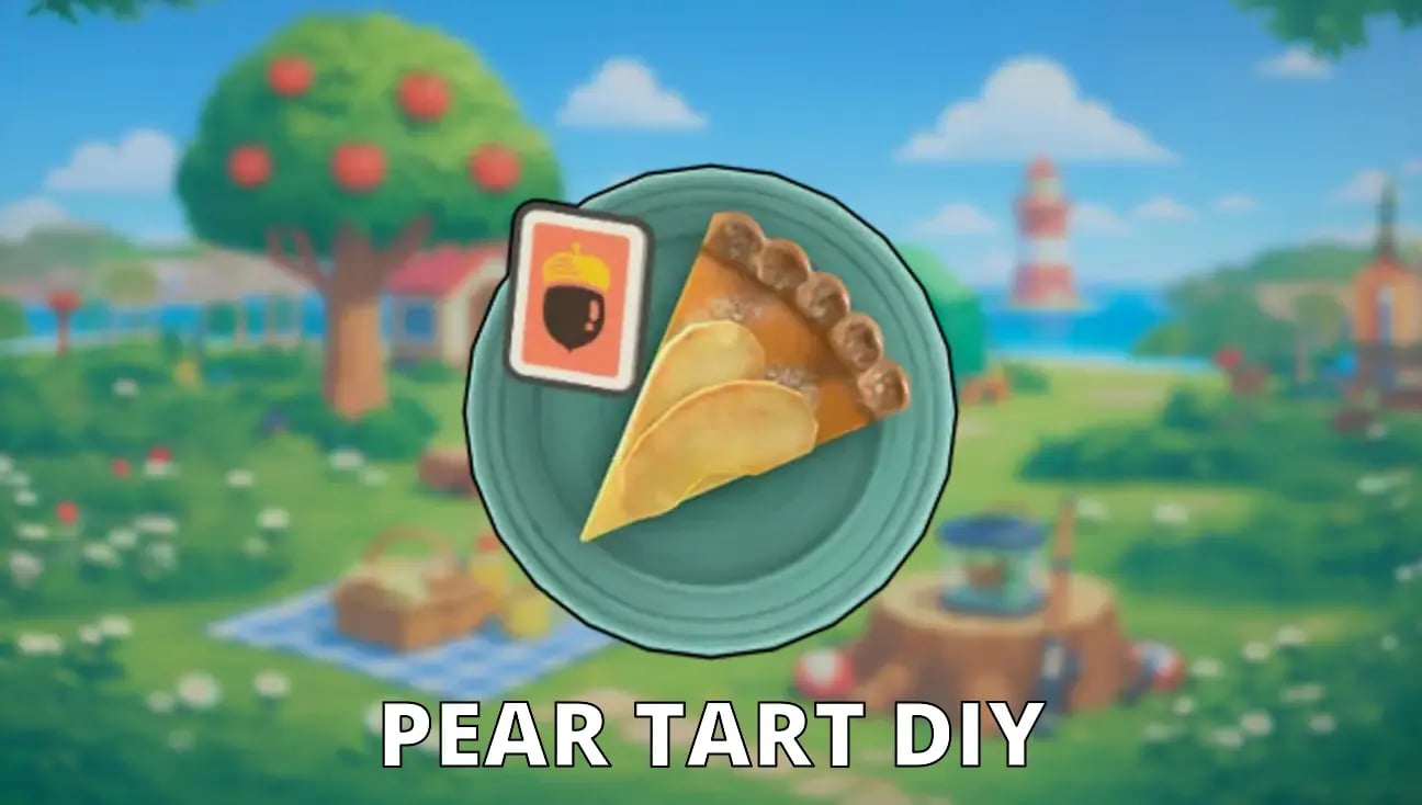 Pear Tart DIY artwork