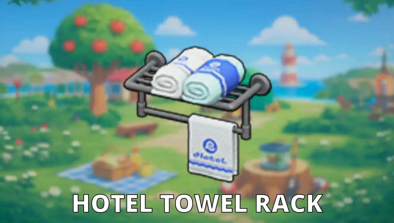 Hotel Towel Rack artwork