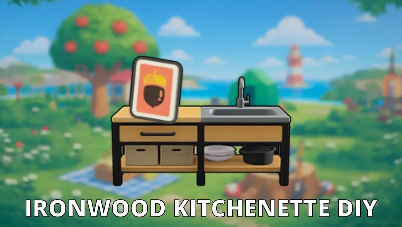 Ironwood Kitchenette DIY artwork