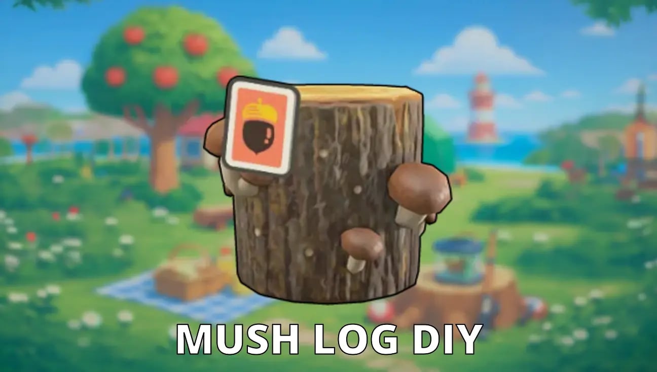 Mush Log DIY artwork