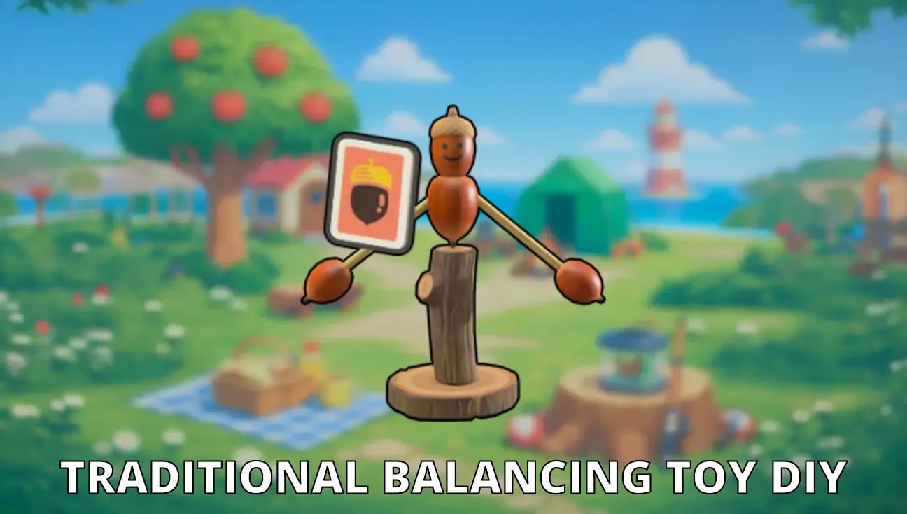 Traditional Balancing Toy DIY artwork
