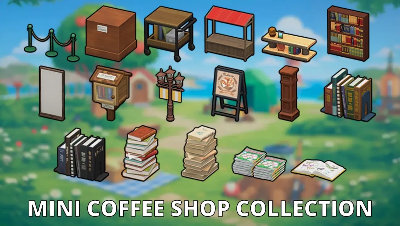 Mini Coffee Shop Collection artwork
