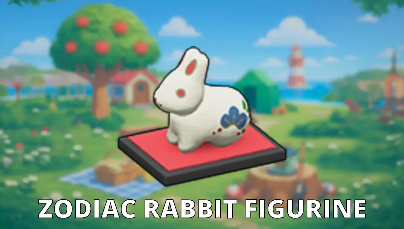 Zodiac Rabbit Figurine artwork