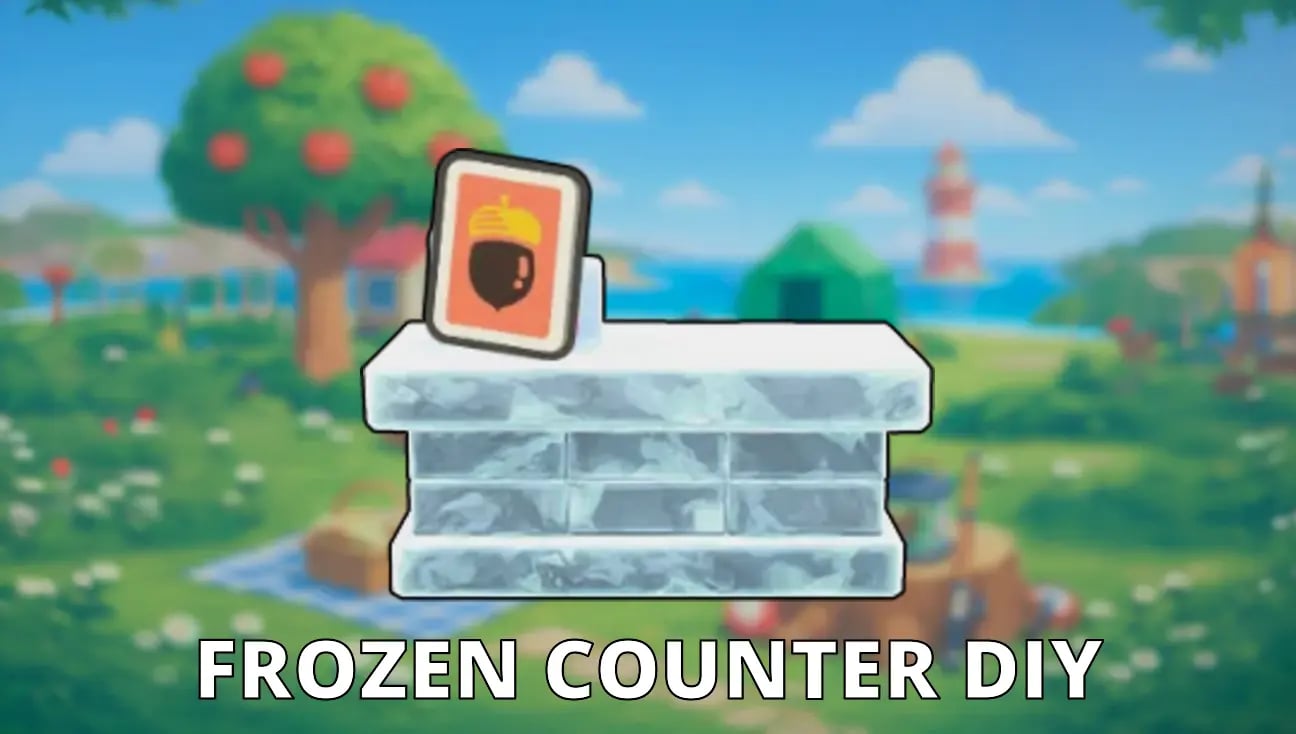 Frozen Counter DIY artwork