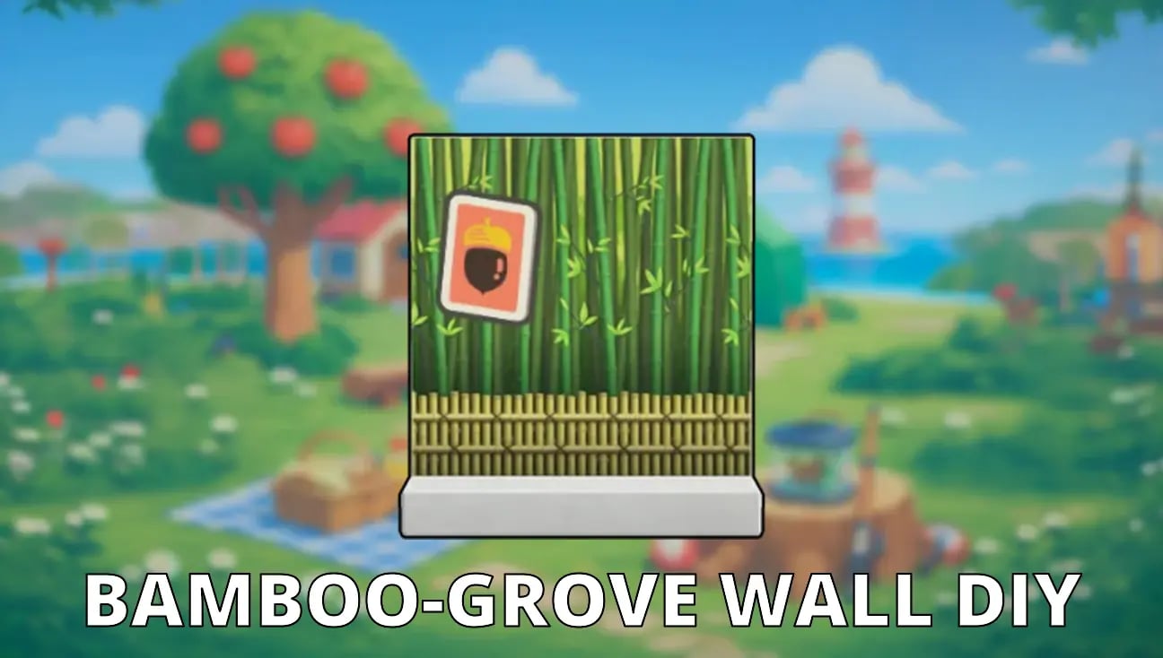 Bamboo-Grove Wall DIY artwork