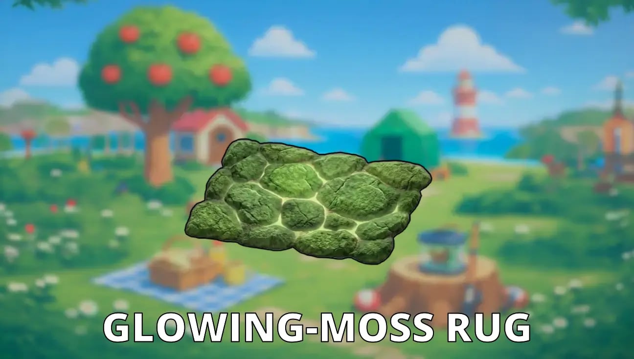 Glowing-Moss Rug artwork