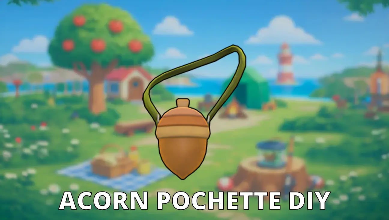 Acorn Pochette DIY artwork