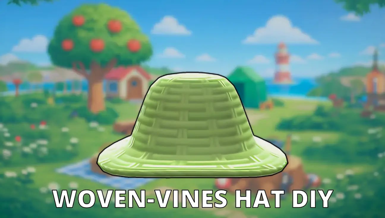 Woven-Vines Hat DIY artwork