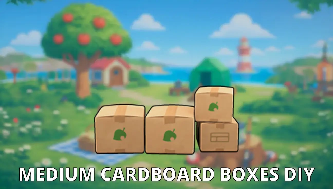 Medium Cardboard Boxes DIY artwork