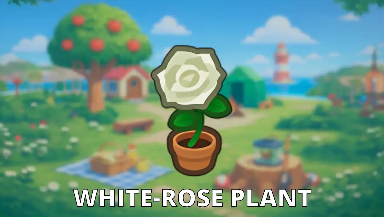 White-Rose Plant artwork