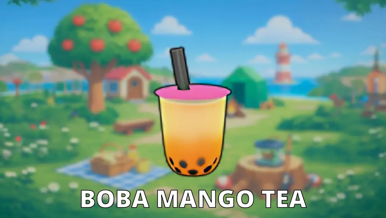 Boba Mango Tea artwork