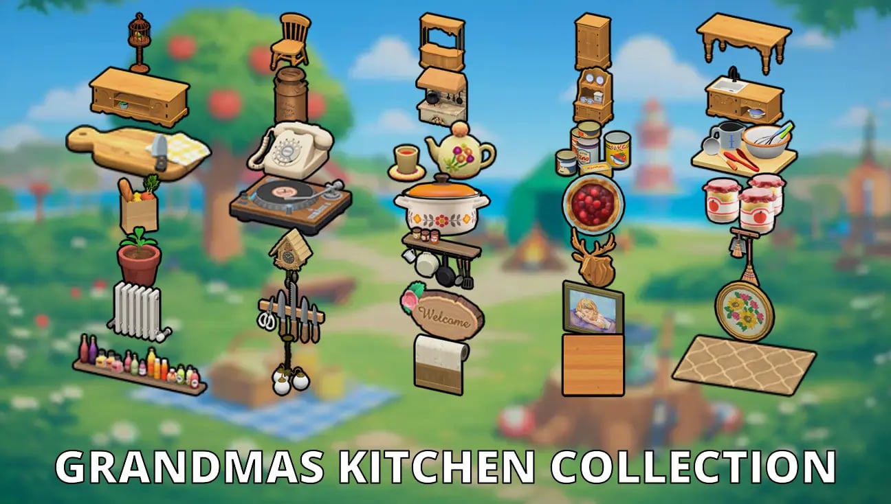 Grandmas Kitchen Collection artwork