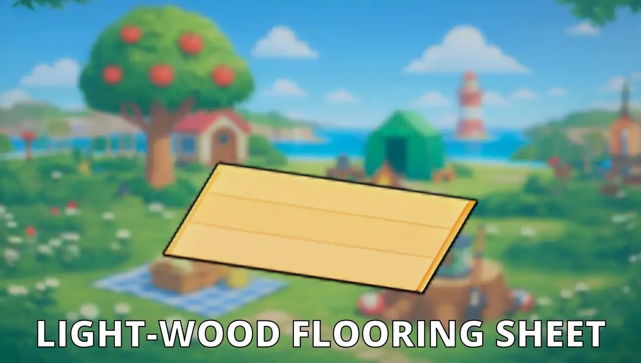 Light-Wood Flooring Sheet artwork