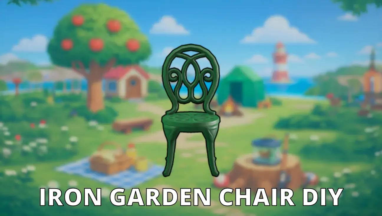 Iron Garden Chair DIY artwork
