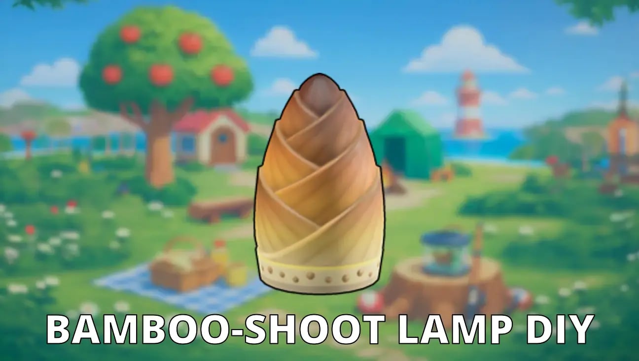 Bamboo-Shoot Lamp DIY artwork