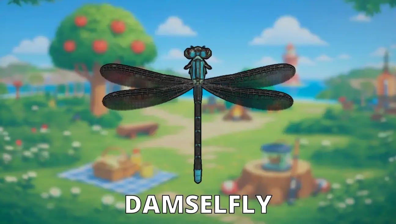 Damselfly artwork