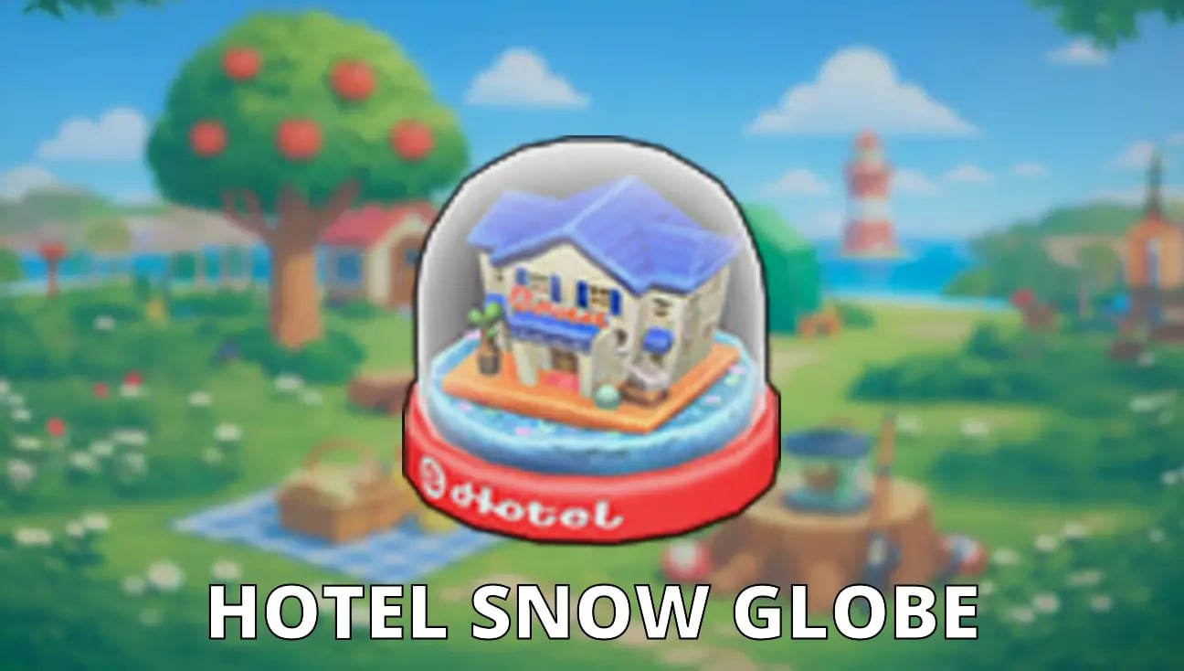 Hotel Snow Globe artwork