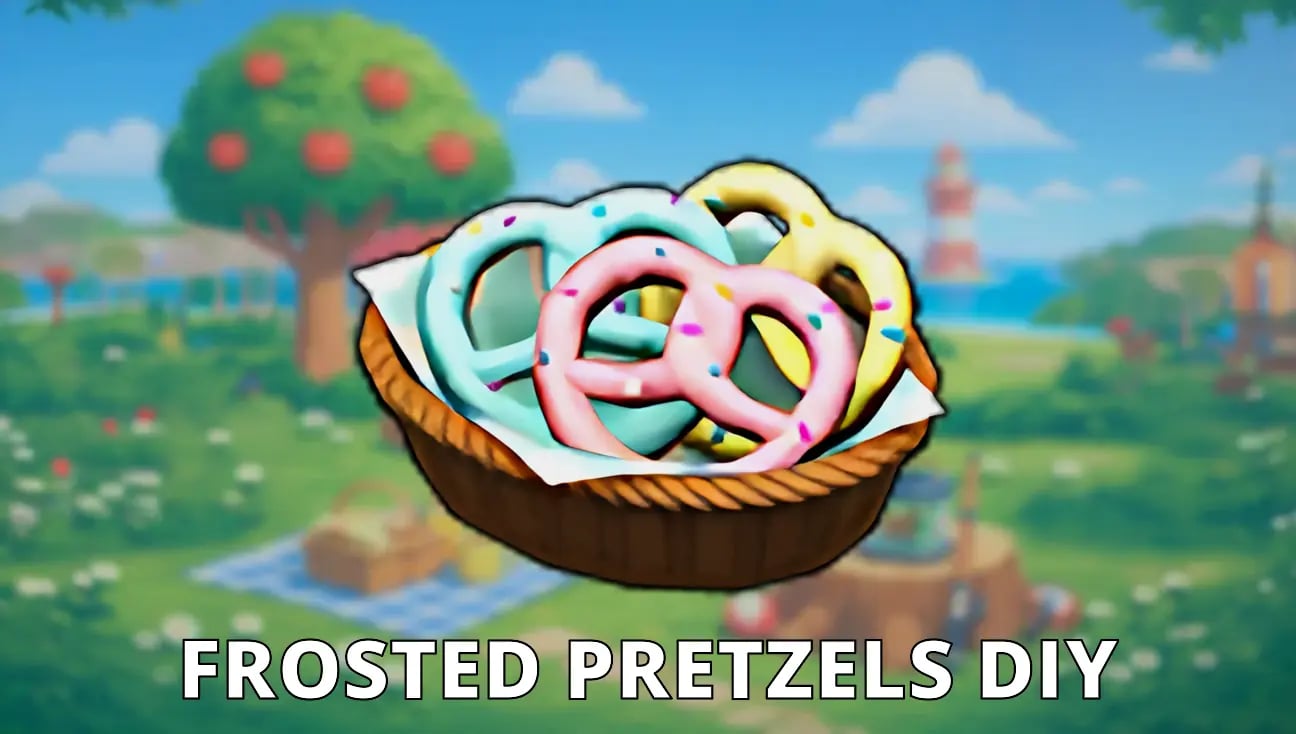 Frosted Pretzels DIY artwork