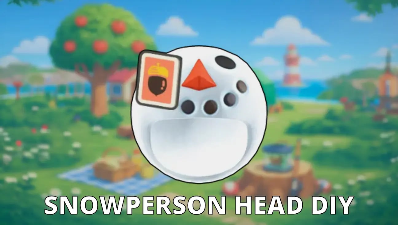 Snowperson Head DIY artwork