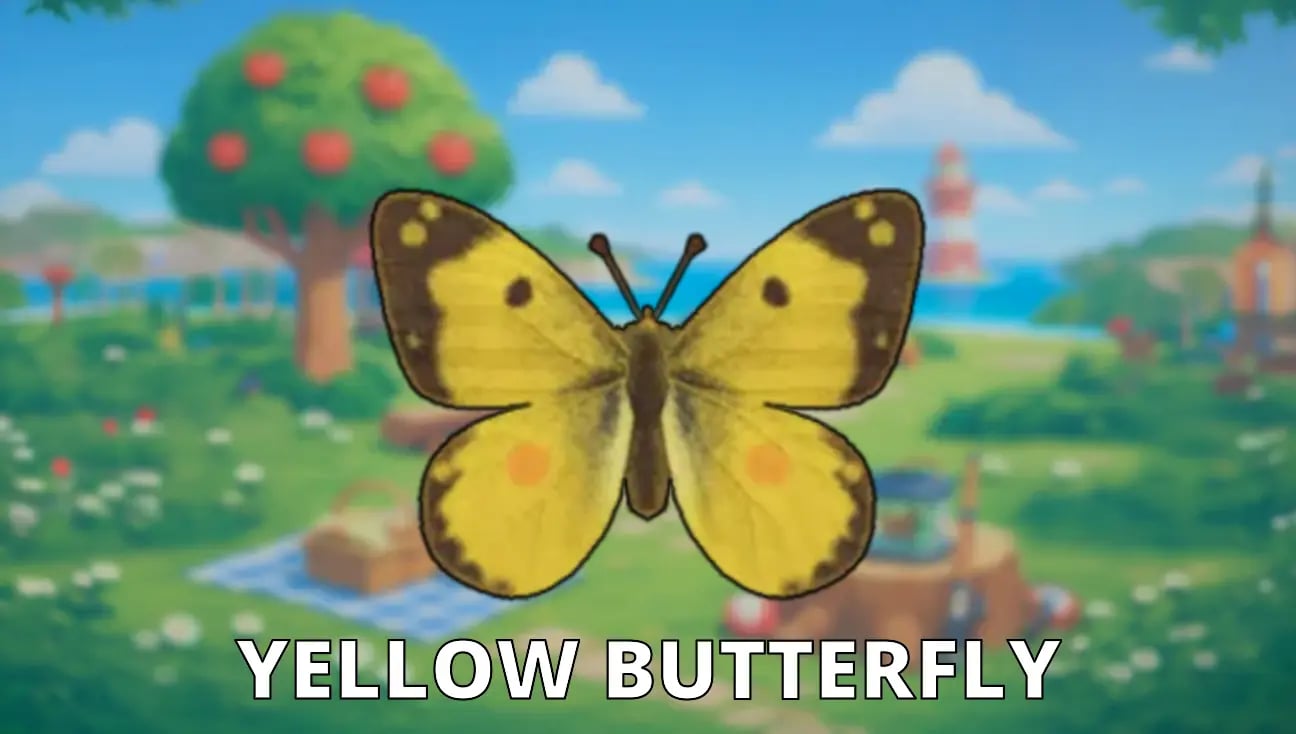 Yellow Butterfly artwork