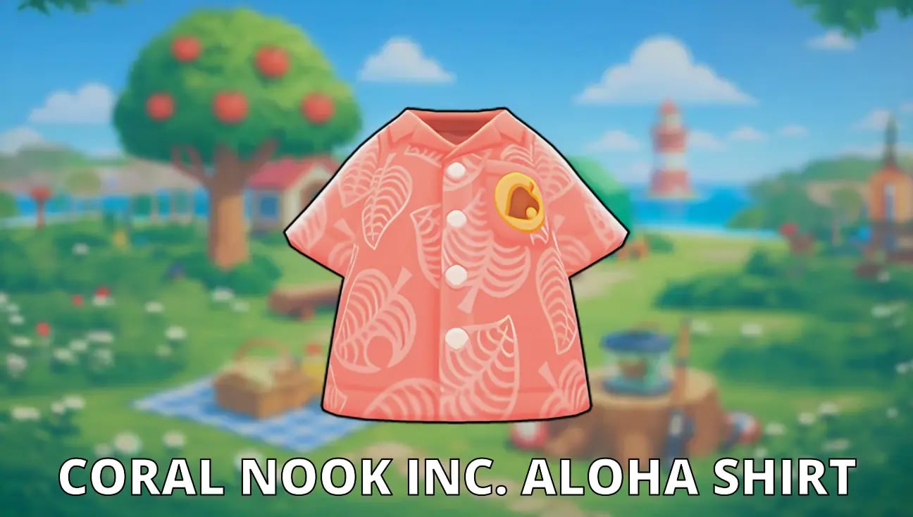 Coral Nook Inc. Aloha Shirt artwork