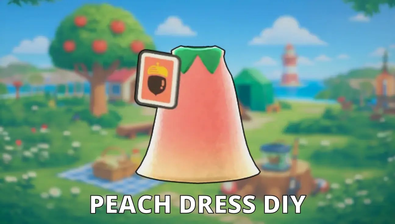 Peach Dress DIY artwork