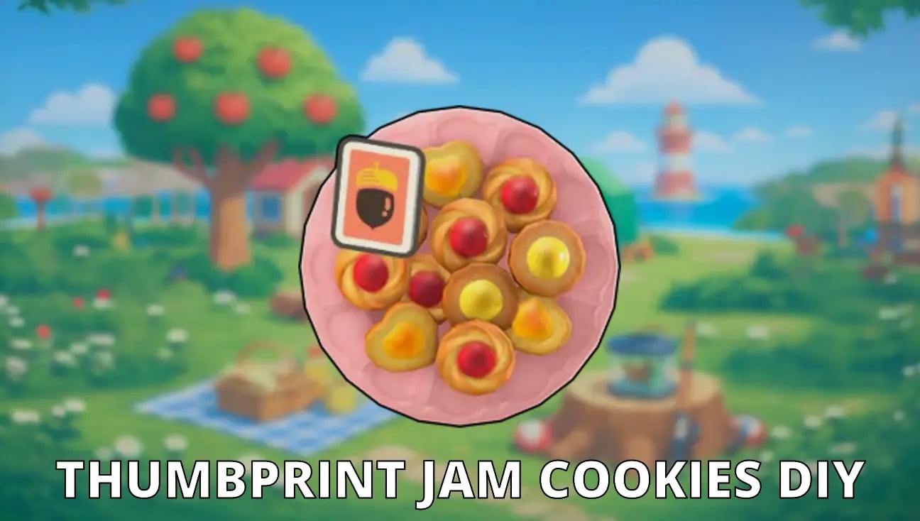 Thumbprint Jam Cookies DIY artwork