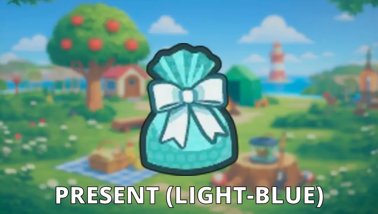 Present (light-blue) artwork