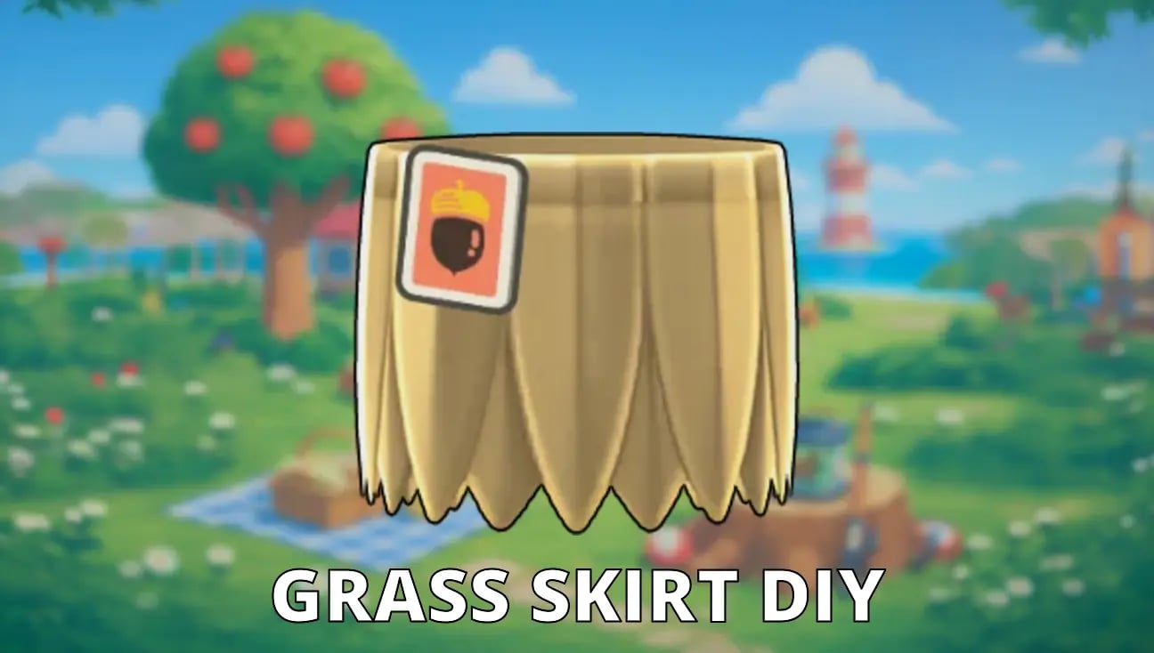 Grass Skirt DIY artwork