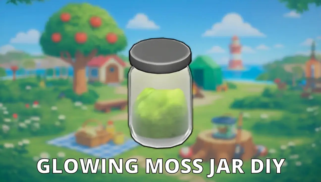 Glowing Moss Jar DIY artwork