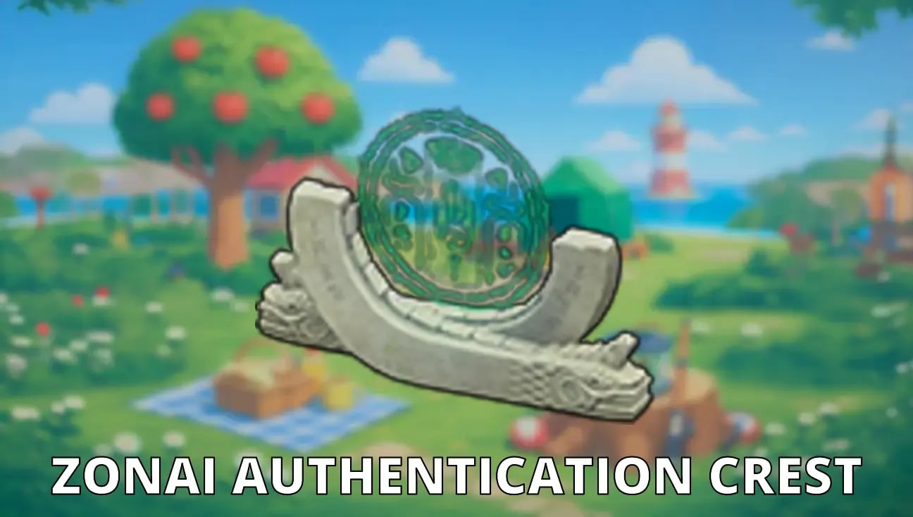 Zonai Authentication Crest artwork