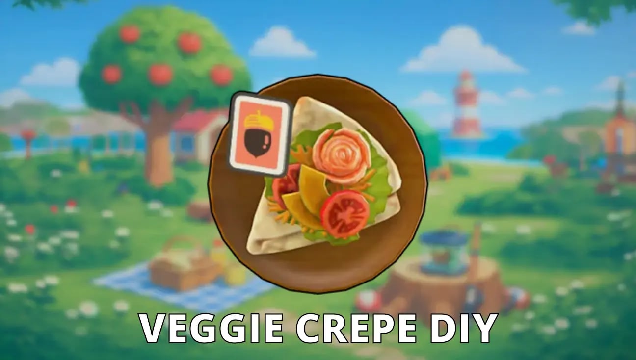 Veggie Crepe DIY artwork