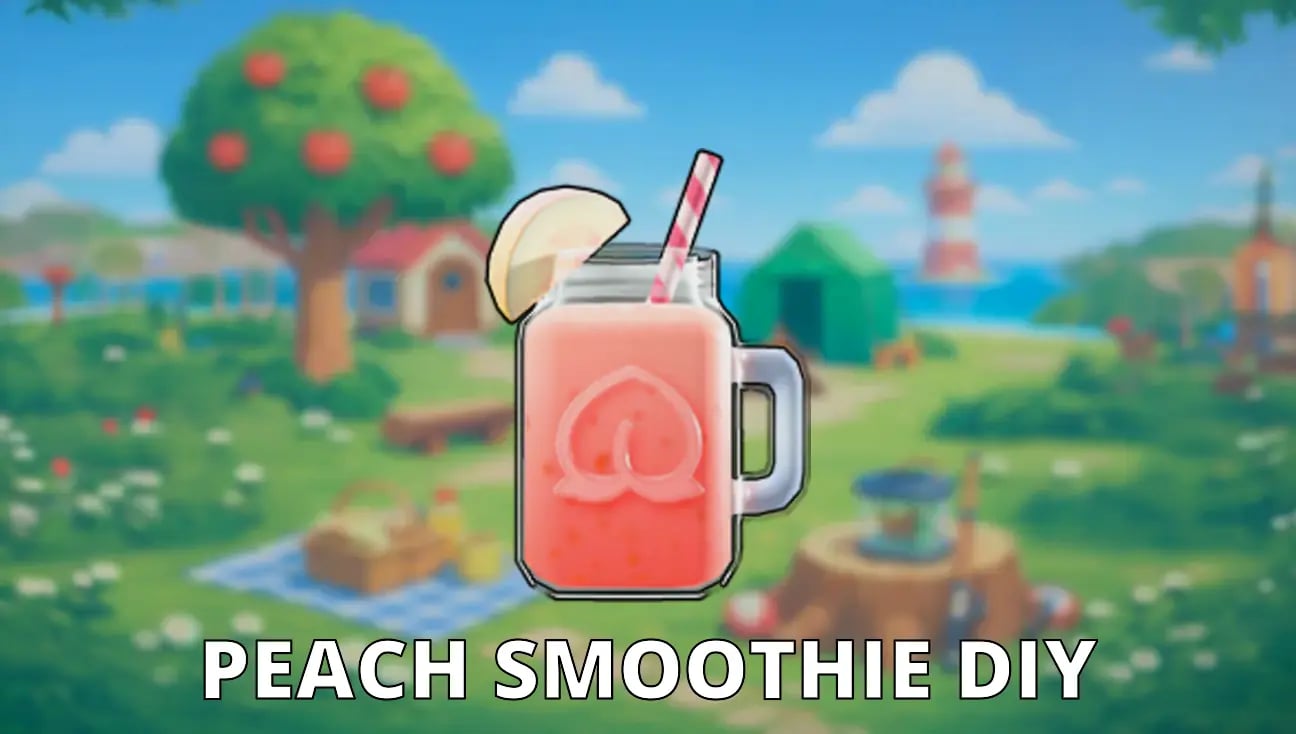 Peach Smoothie DIY artwork