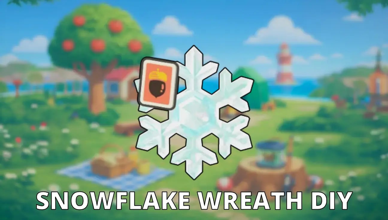 Snowflake Wreath DIY artwork