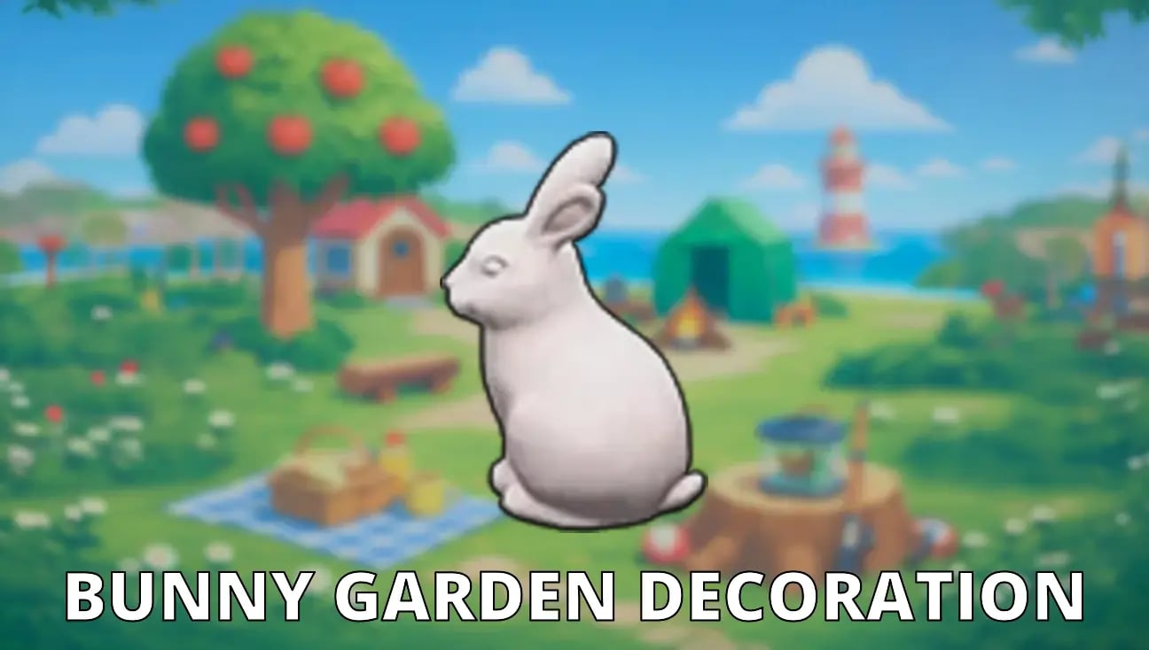 Bunny Garden Decoration variant