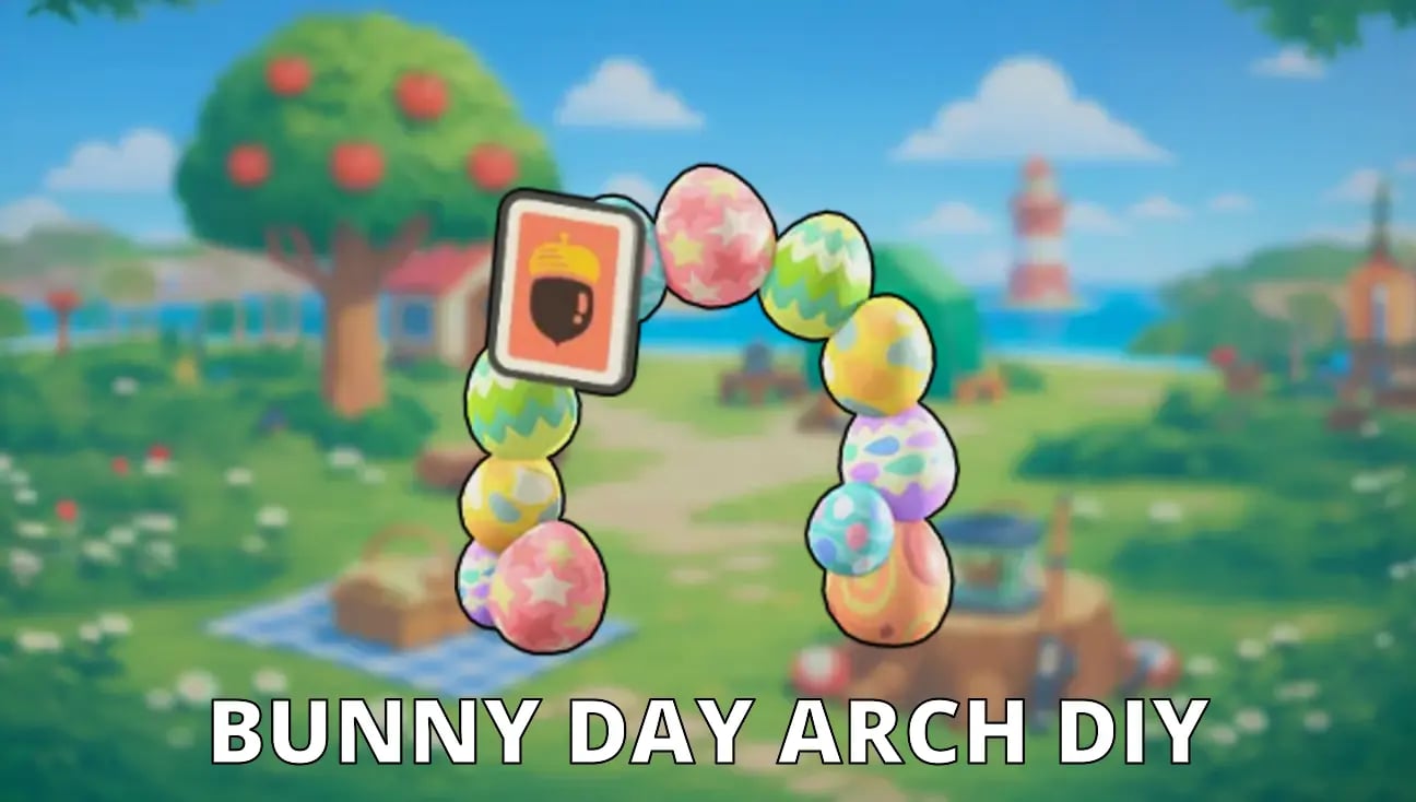 Bunny Day Arch DIY artwork