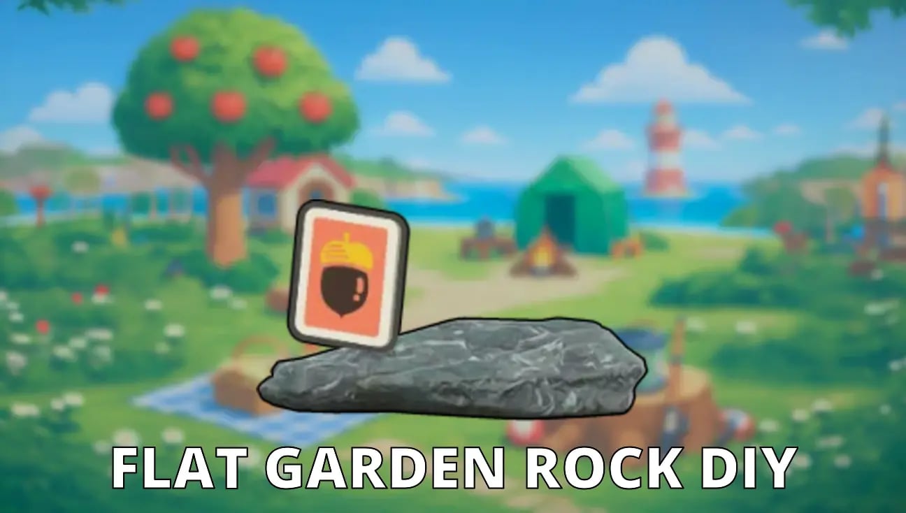 Flat Garden Rock DIY artwork
