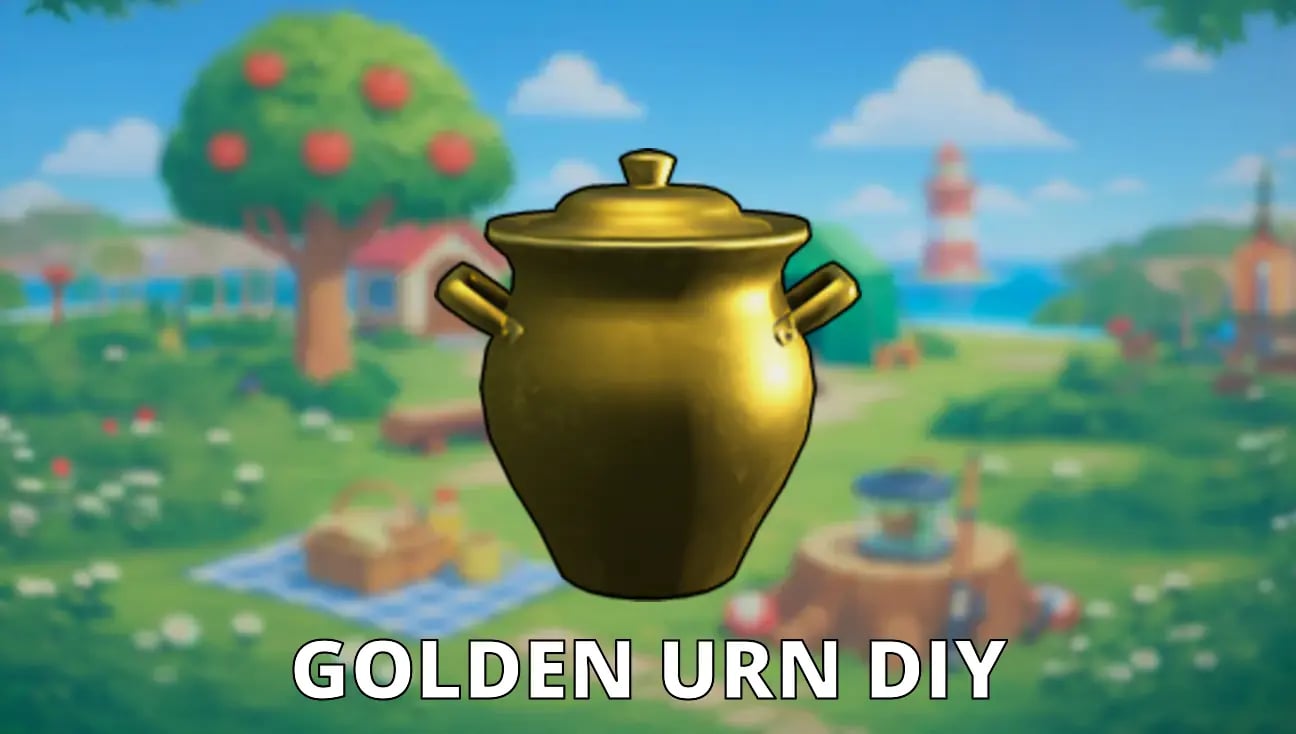 Golden Urn DIY artwork