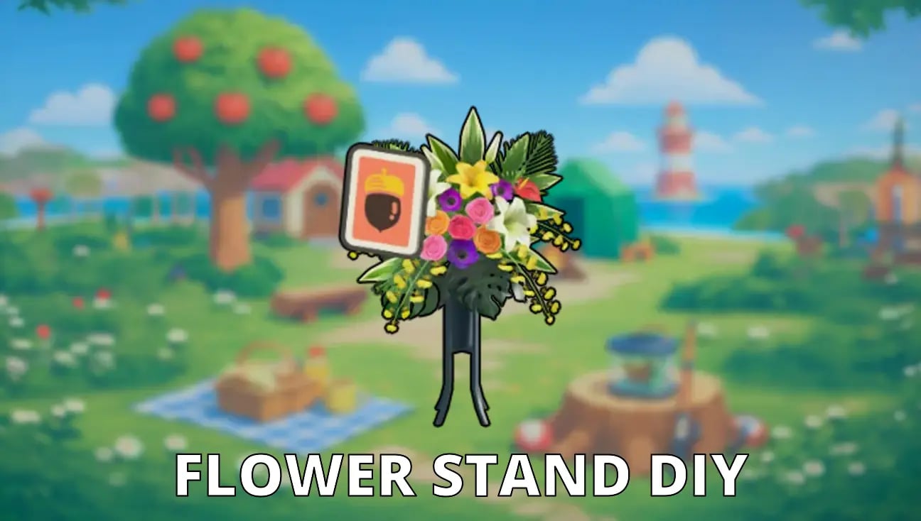 Flower Stand DIY artwork