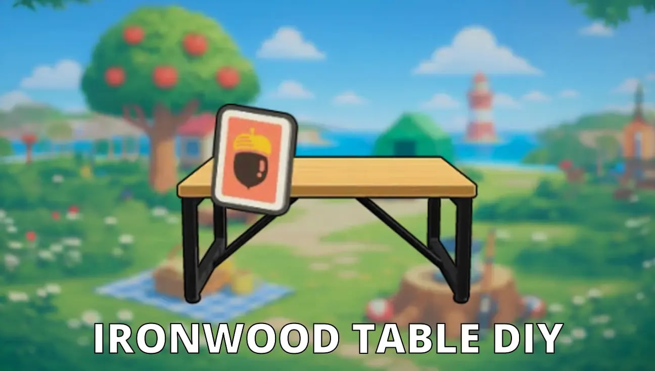 Ironwood Table DIY artwork