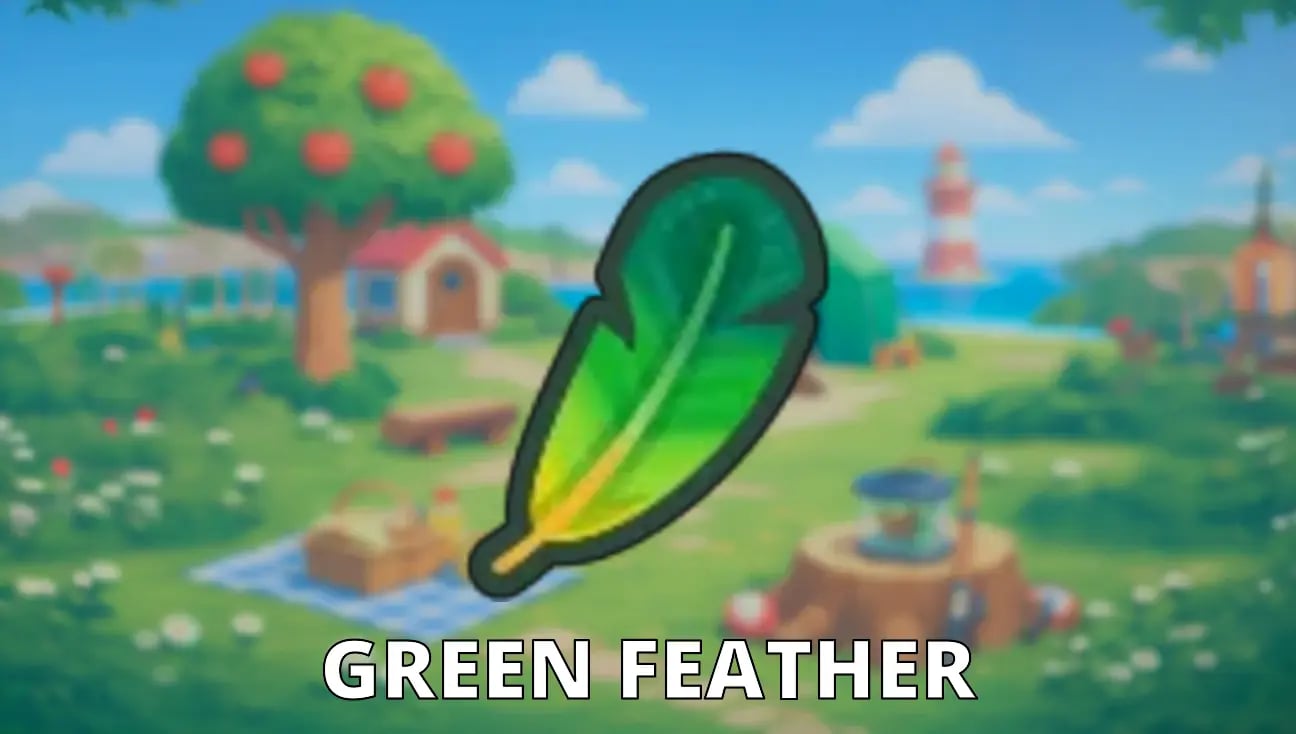 Green Feather artwork
