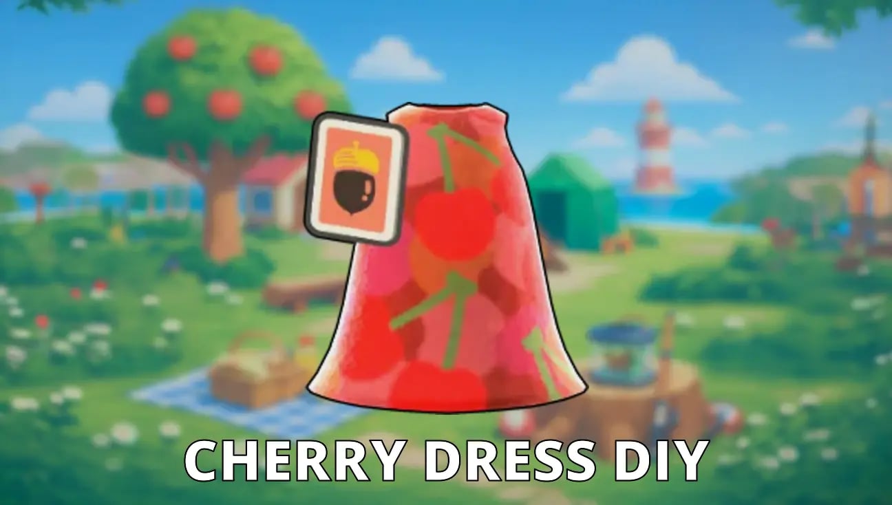 Cherry Dress DIY artwork