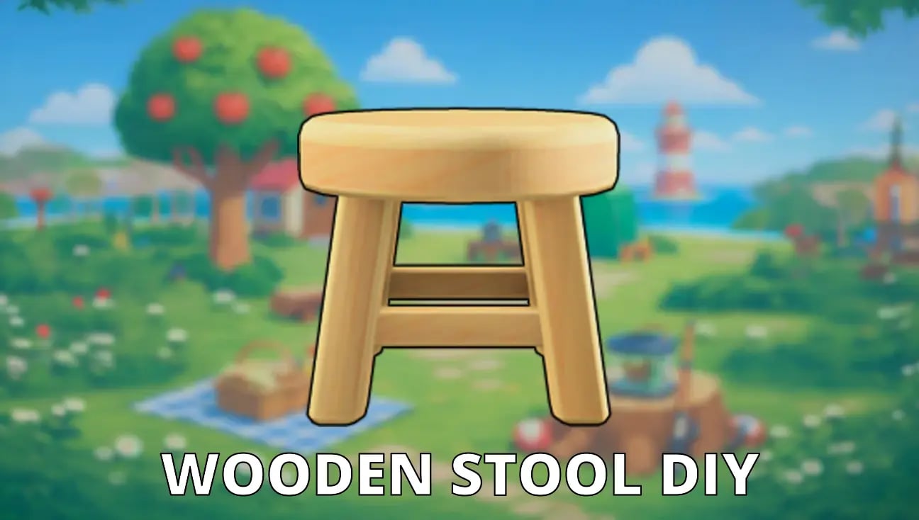 Wooden Stool DIY artwork